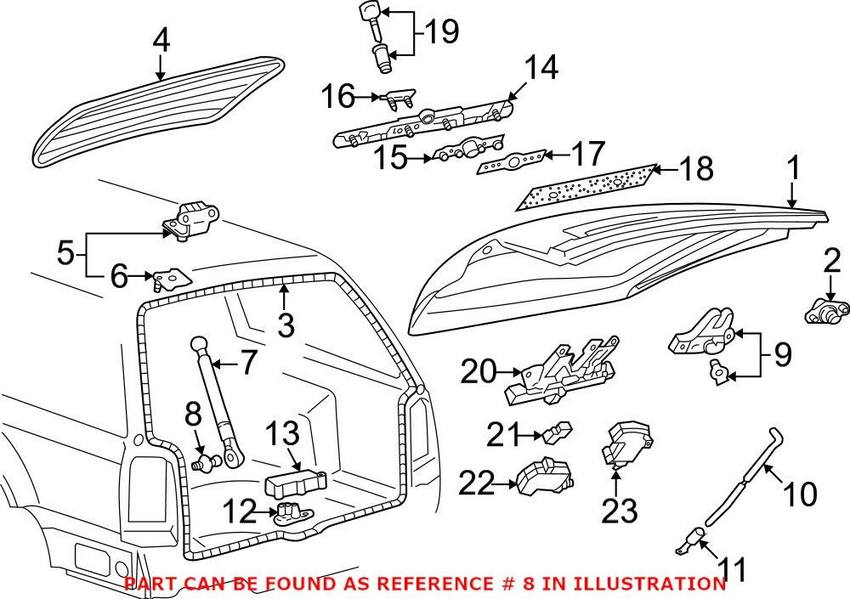 Hatch Strut Ball Screw